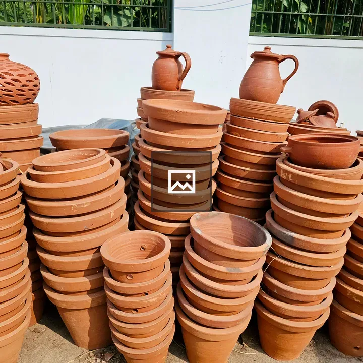 Terracotta Plant Pots on Display