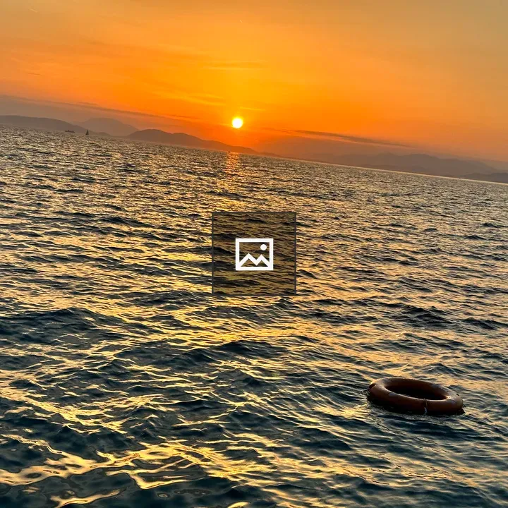 Sunset over the Aegean Sea
