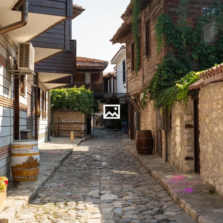 Narrow Street in Nessebar