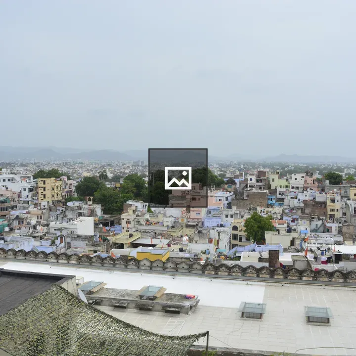 City view of Udaipur from City Palace