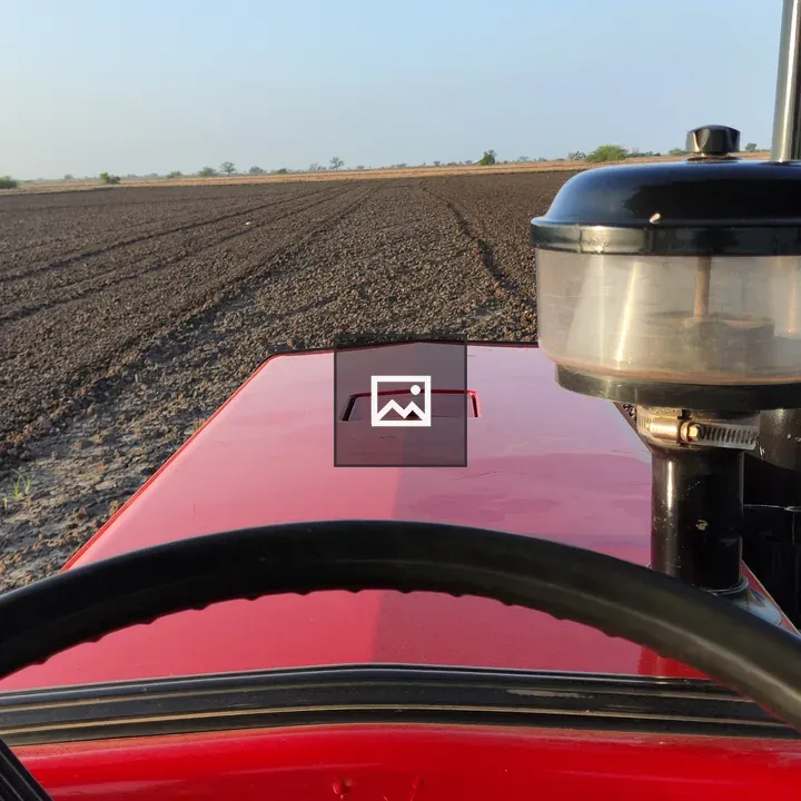Driver’s View of Red Tractor