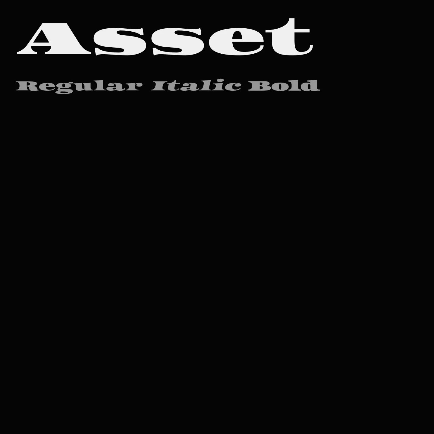 Asset