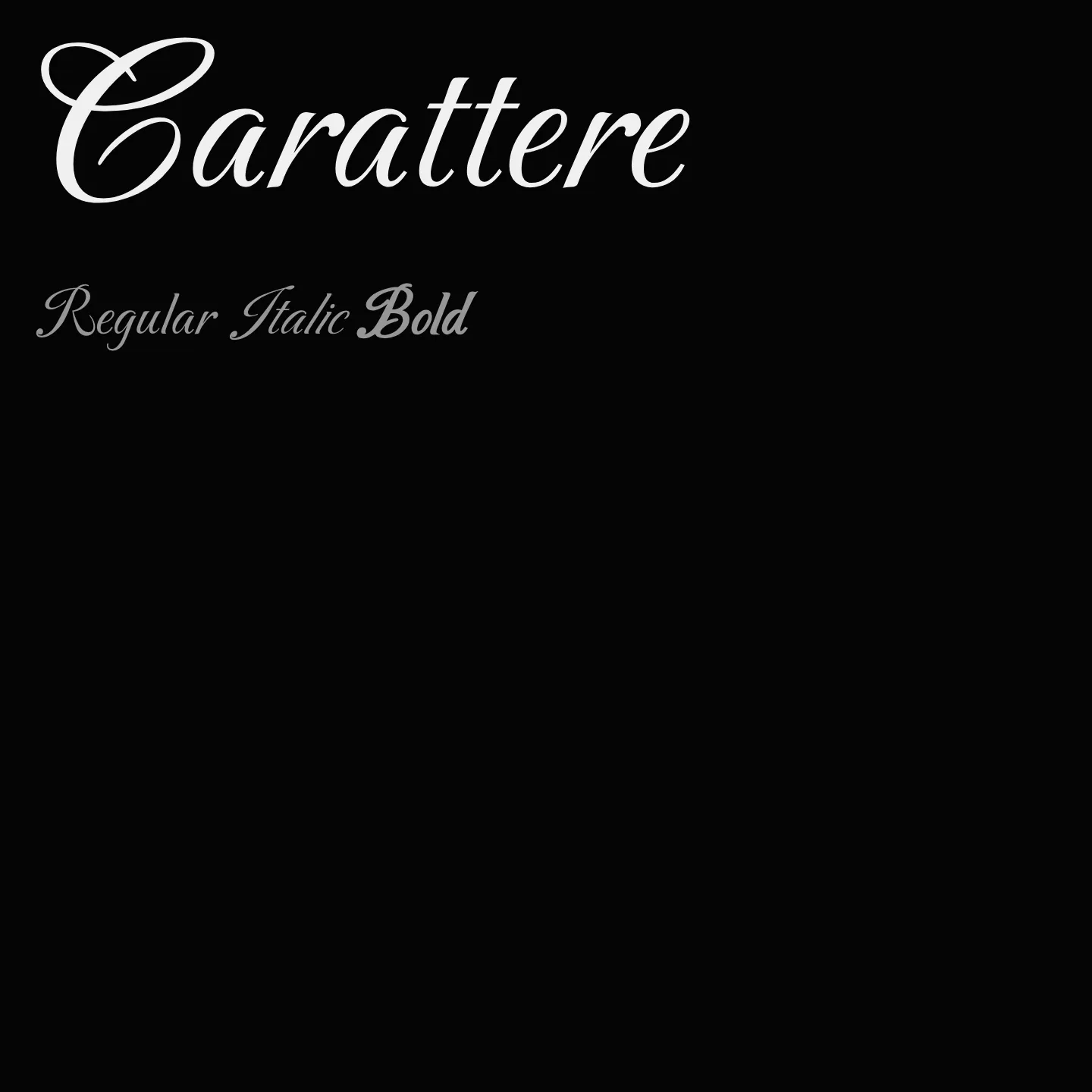 Carattere