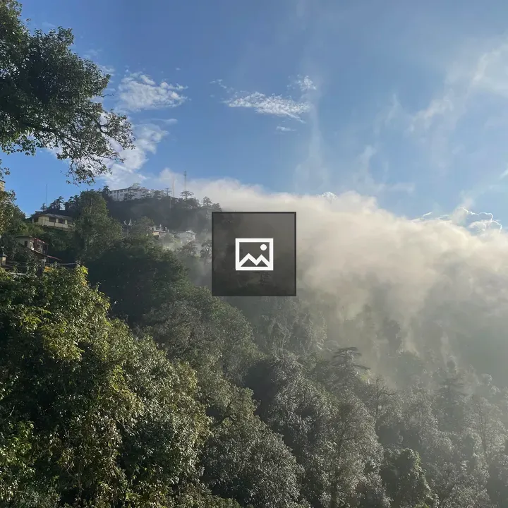 Foggy Mountain Landscape