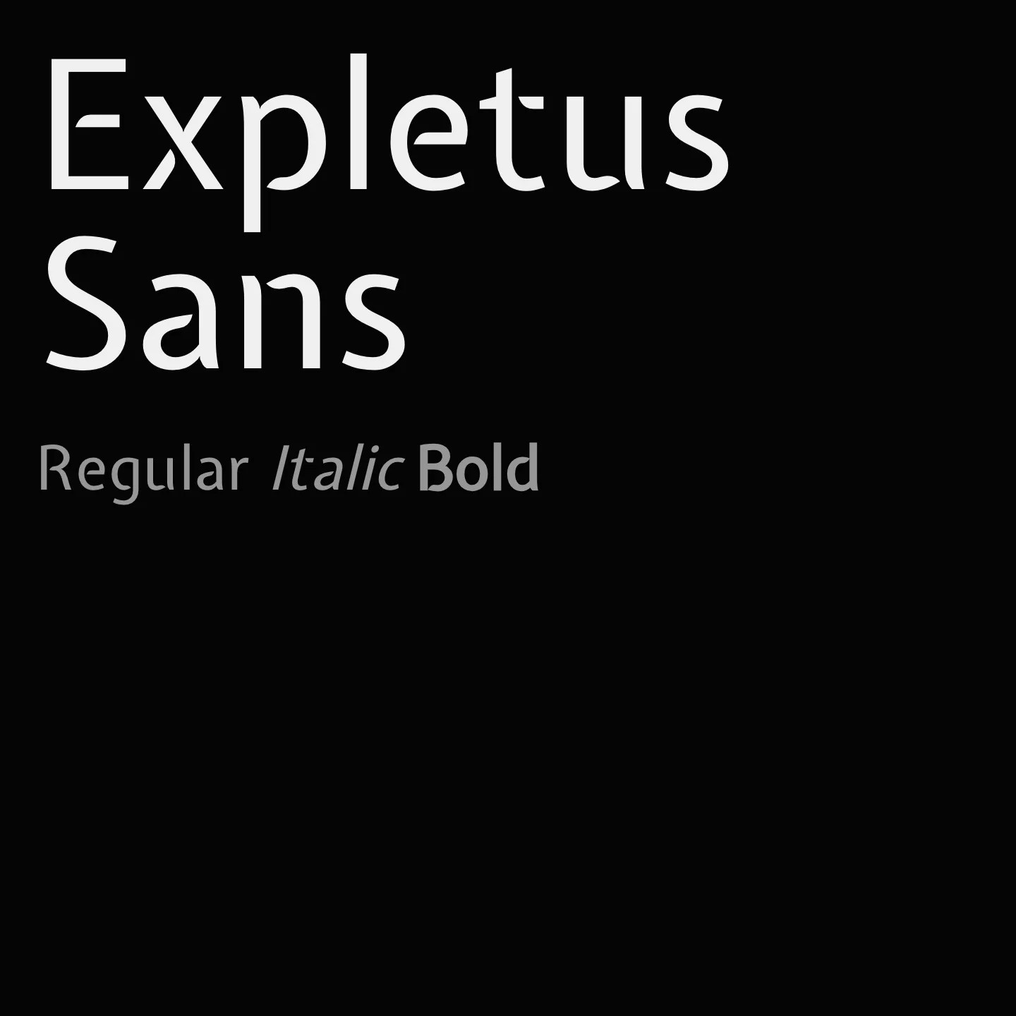 Expletus Sans
