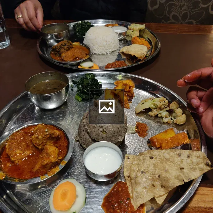 Local Nepali Dinner Dish