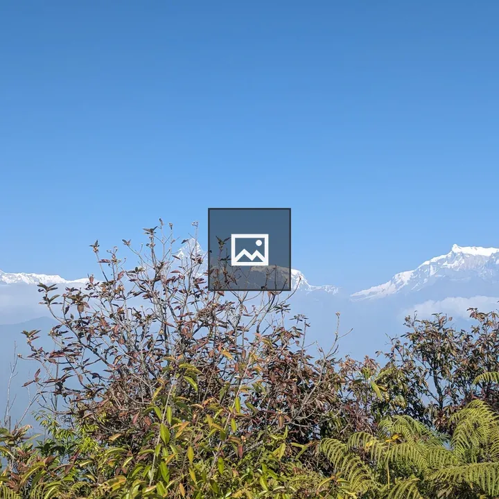 Snow-capped Mountains in Nepal