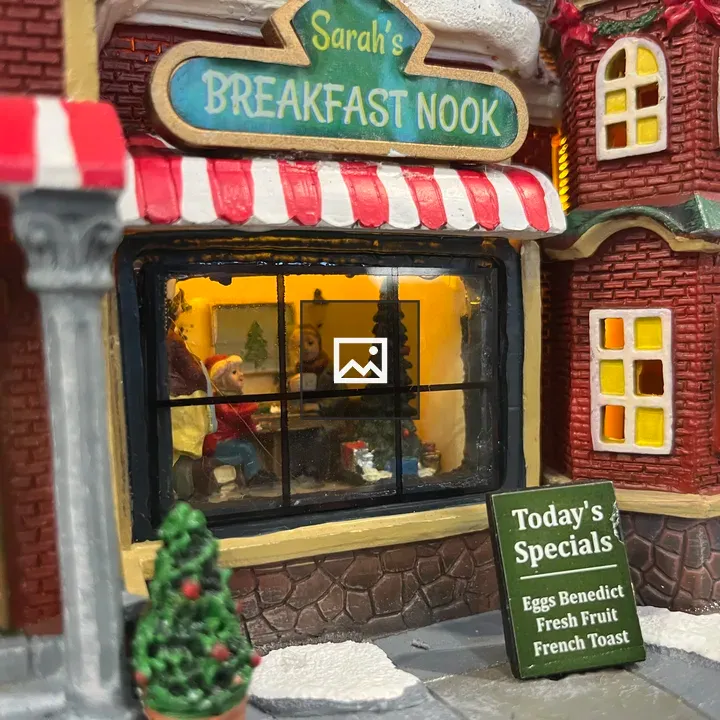 Restaurant diorama
