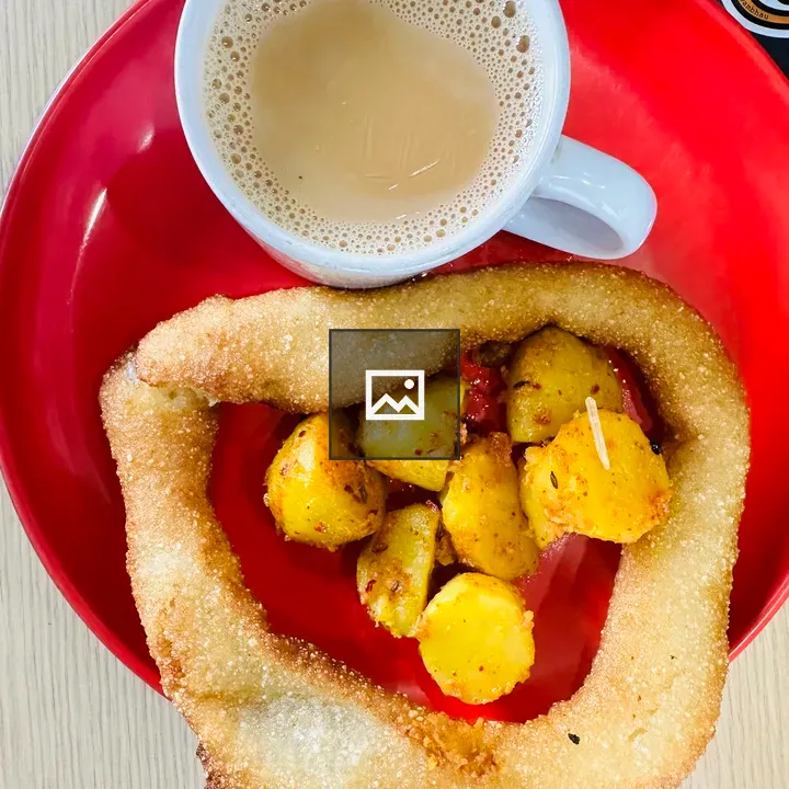 Sel roti dish on table