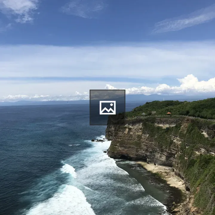 Beach view Bali Indonesia