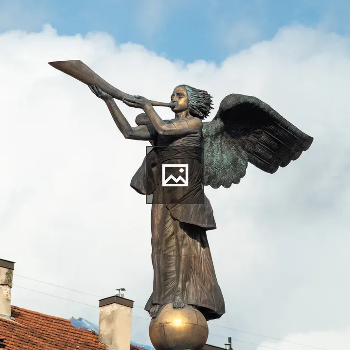 The Angel of Užupis statue
