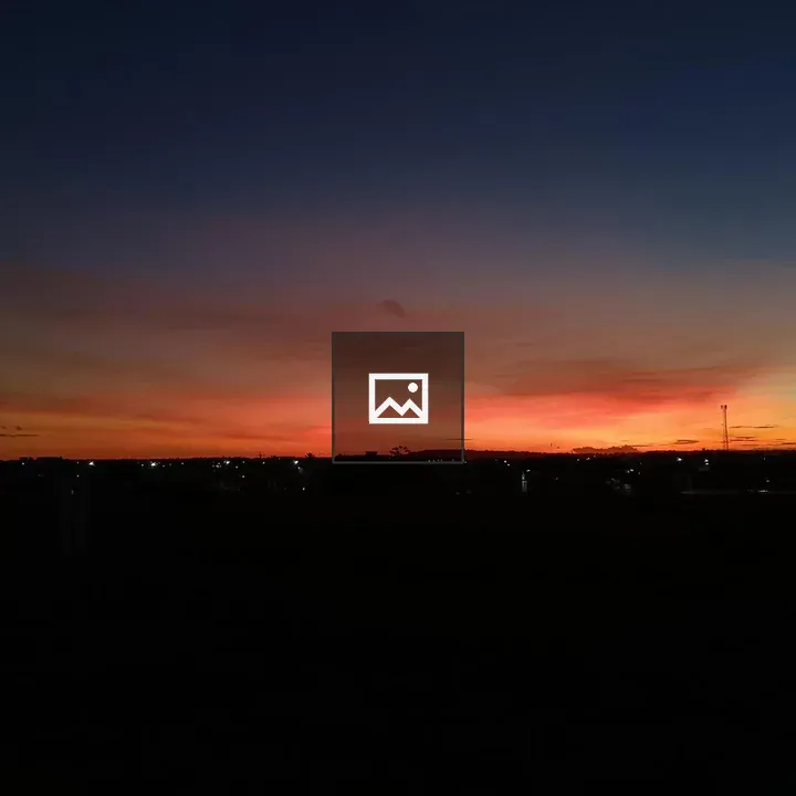 City Sunset Over Rooftops