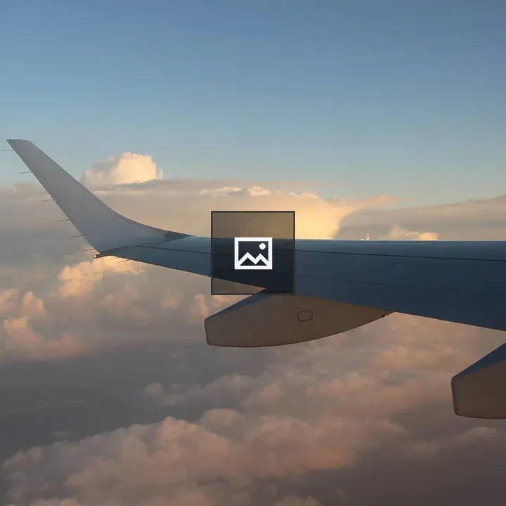 Sky view from plane