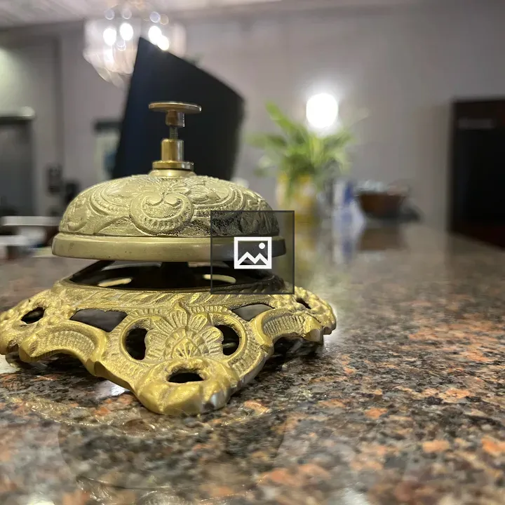Old fashioned countertop bell
