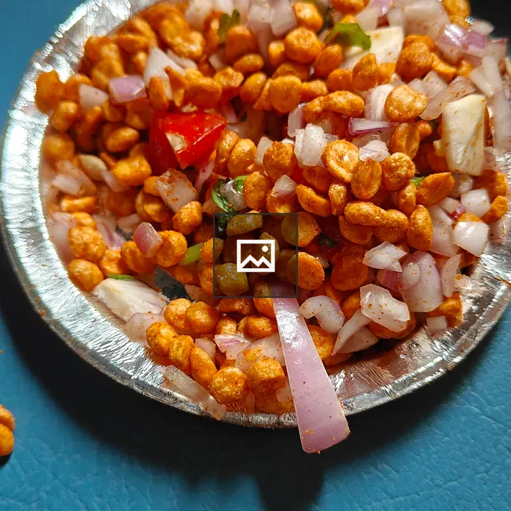 Chana Bhel Snack on Indian Railways