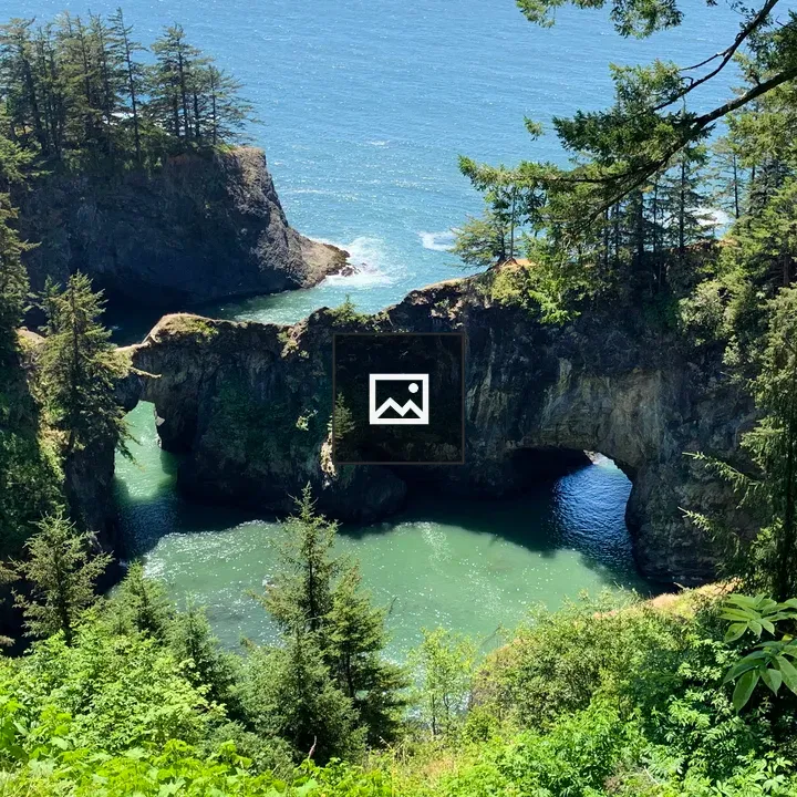 Oregon Coast Sea Arches at Natural Bridges