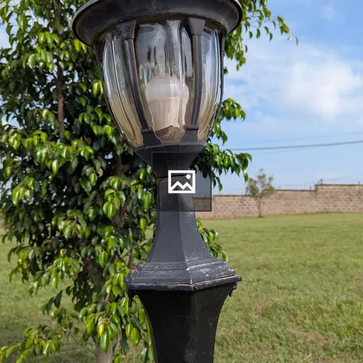 Lamp at Busoga Palace