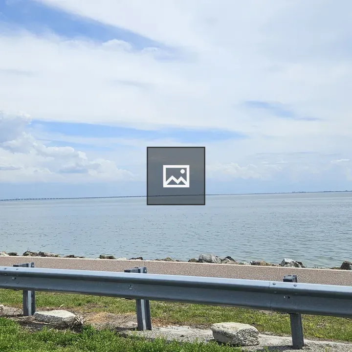 Sea View with Distant Bridge