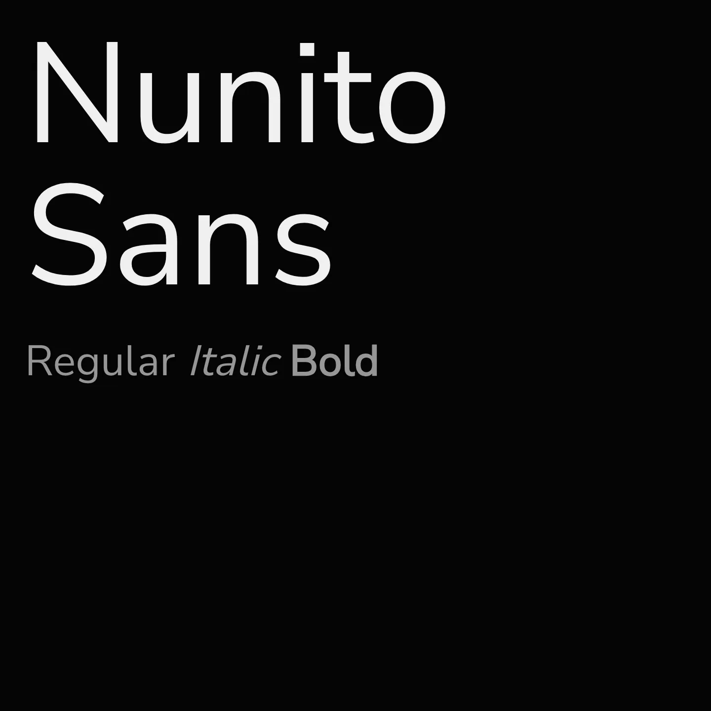 Nunito Sans