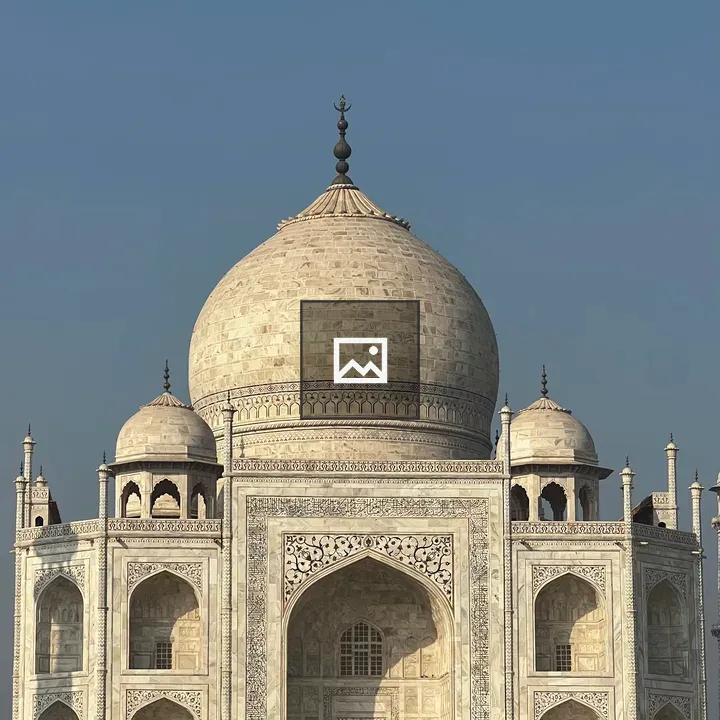 Taj Mahal Dome Architecture