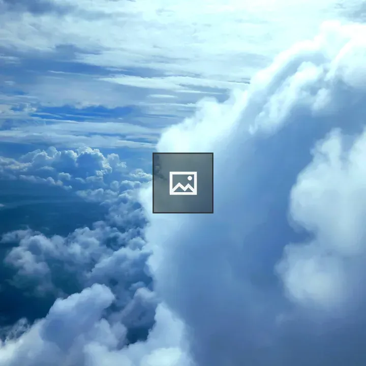 Sky View Over Clouds