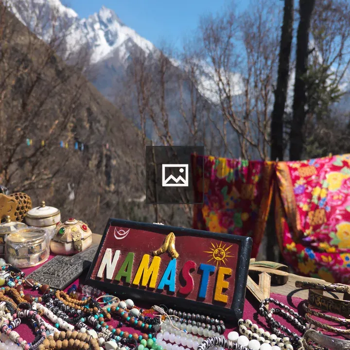 Outdoor market bead bracelets