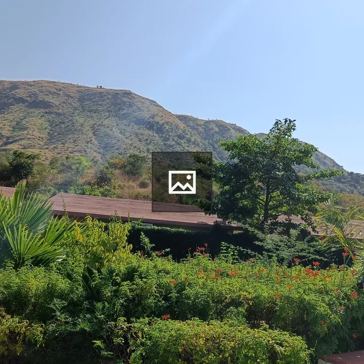 Mountain landscape with greenery