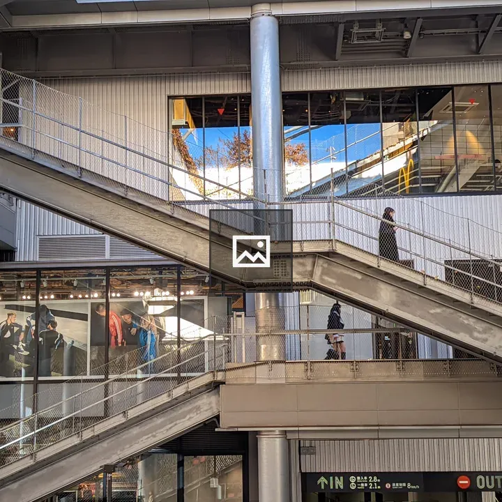 Stairs and Bridges in Shibuya