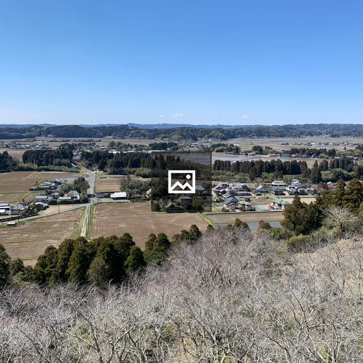 Townscape from a hilltop in Isumi