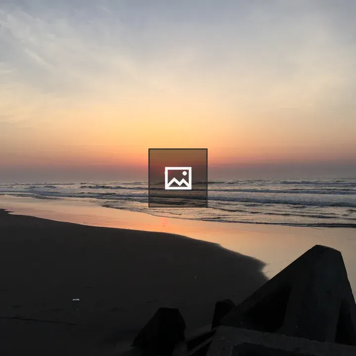 Sunrise over Shirasato Coast