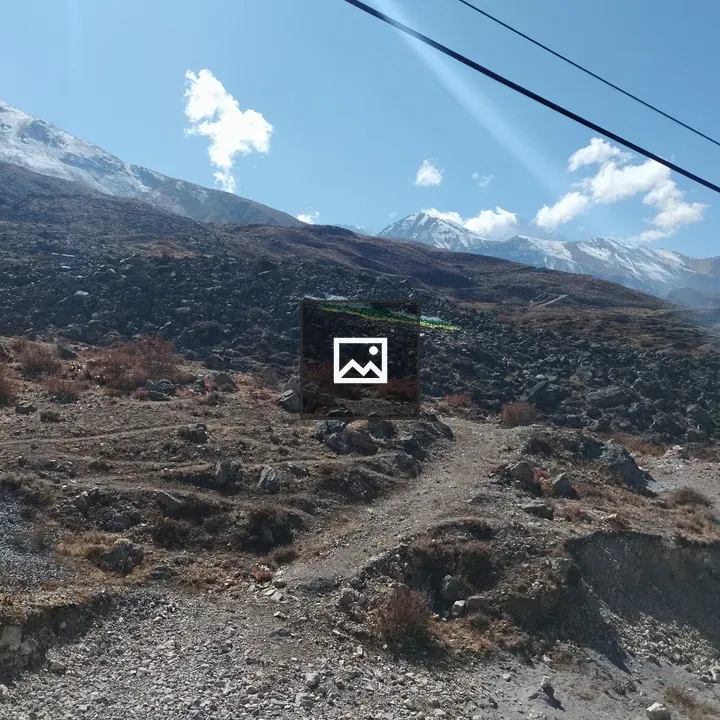 Rocky Landscape with Dirt Path