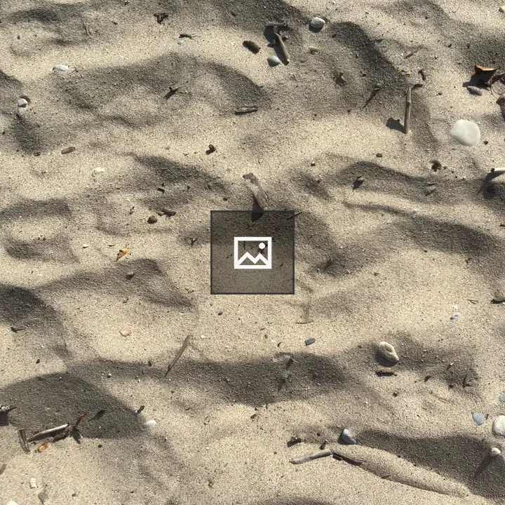 Beach Sand Footprints