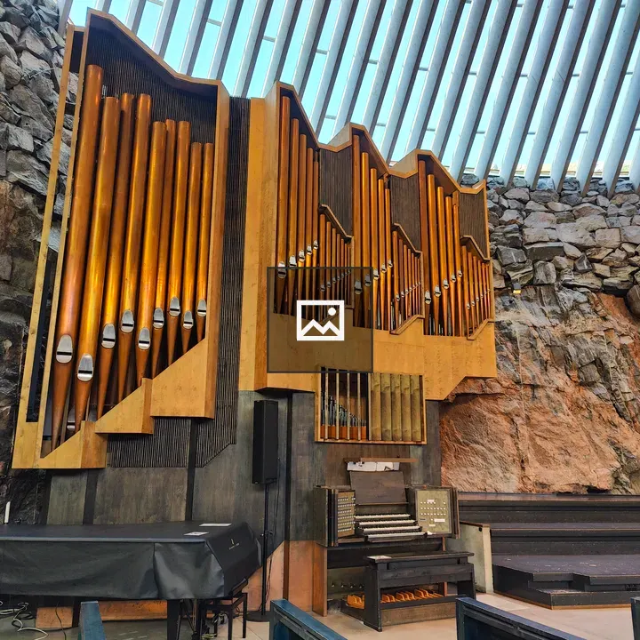 Temppeliaukio Church Interior