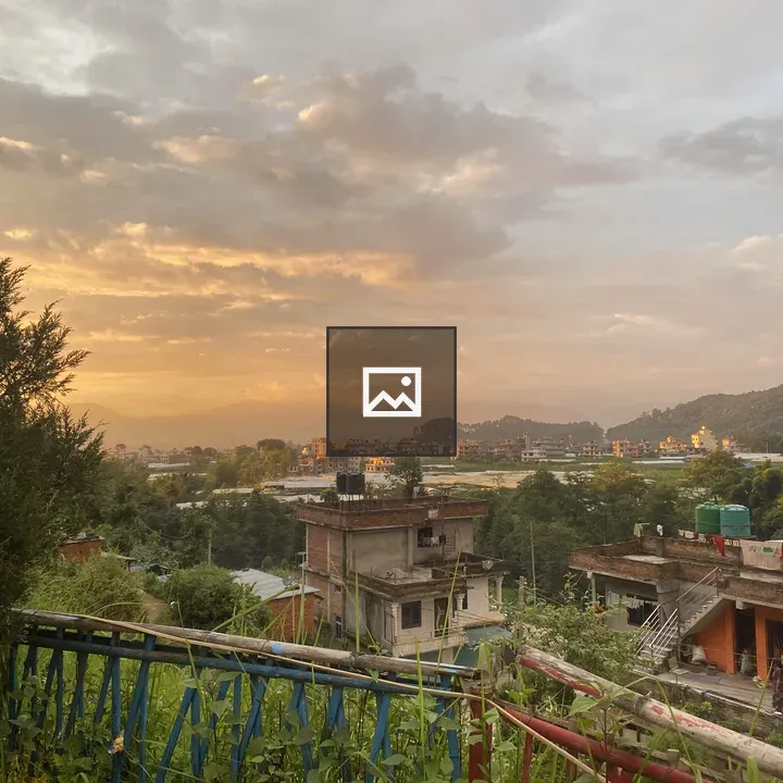 Rural Sunset Landscape