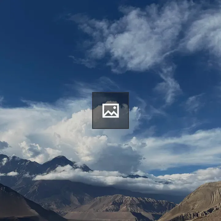 Rocky mountains landscape