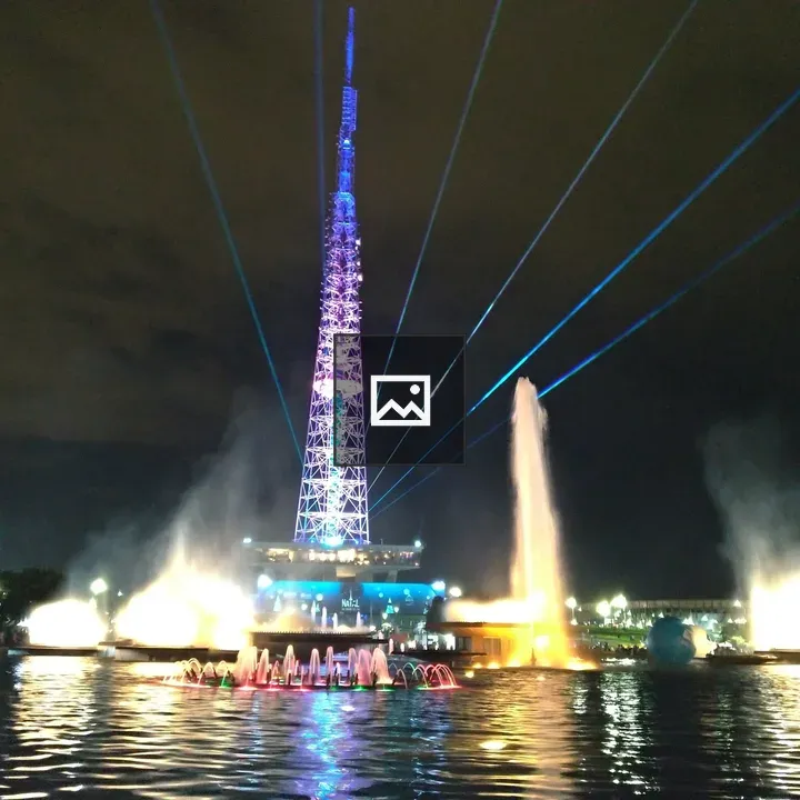 TV Tower with Night Lights in Brasília