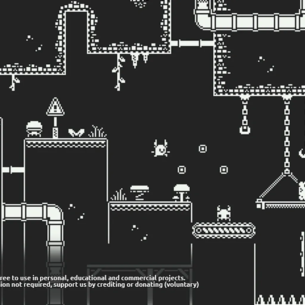 1-Bit Platformer Pack