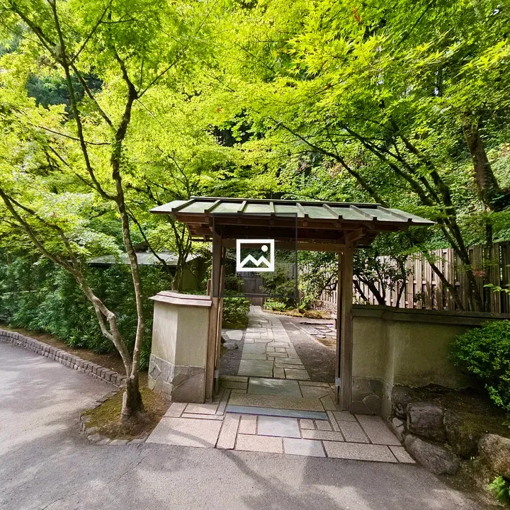 Japanese-style Gate at Portland Japanese Garden