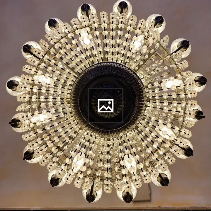 Chandelier Hanging from Ceiling
