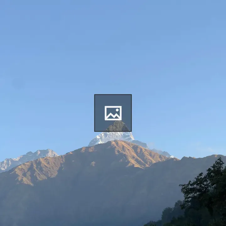 Snow-capped Mountain Peak
