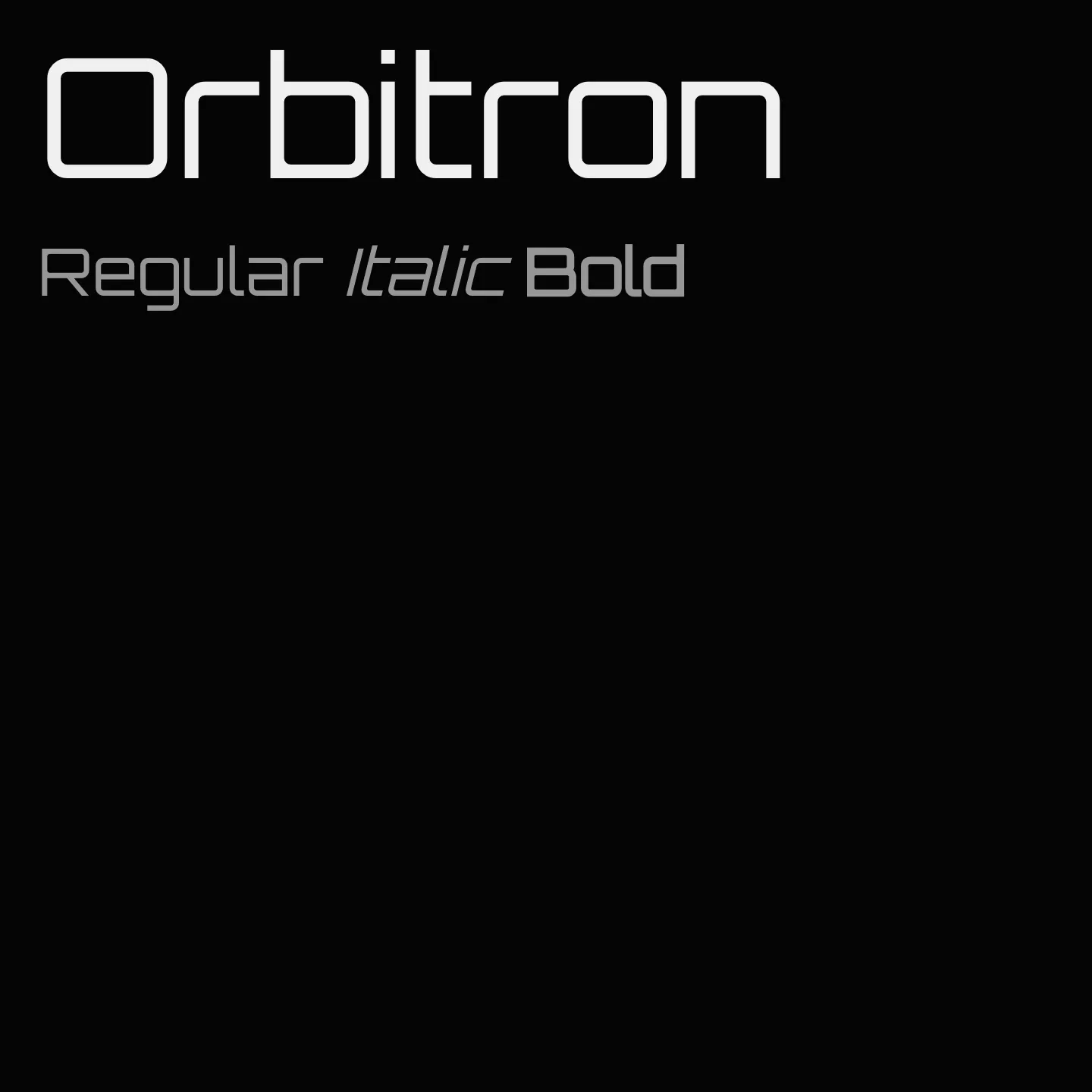 Orbitron
