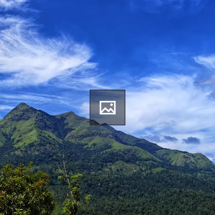 Lush Green Mountains Landscape