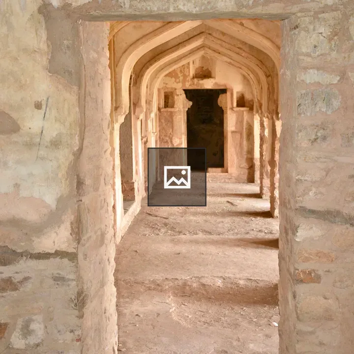 Doorway Corridor with Arches