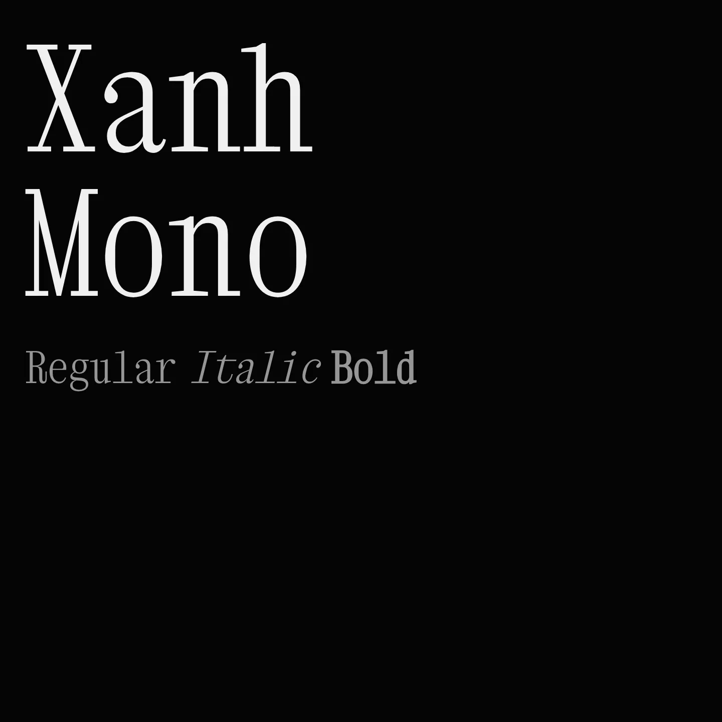 Xanh Mono