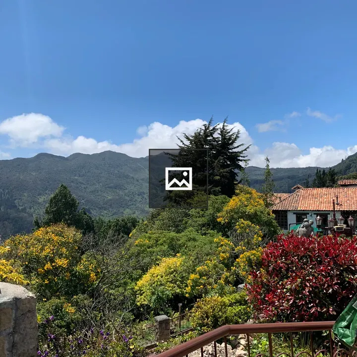Monserrate Bogota Scene