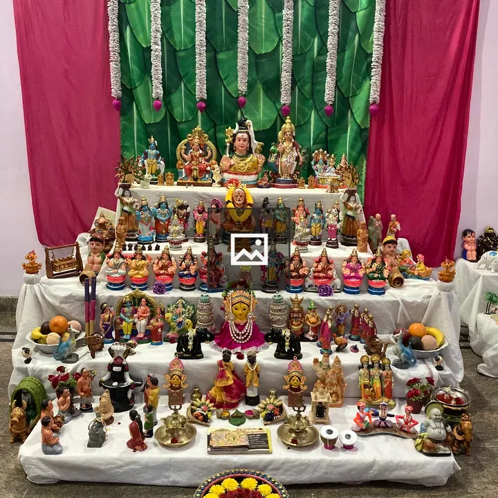 Dasara dolls during Navaratri