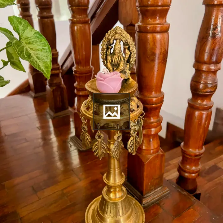 Panas Lamp on Staircase