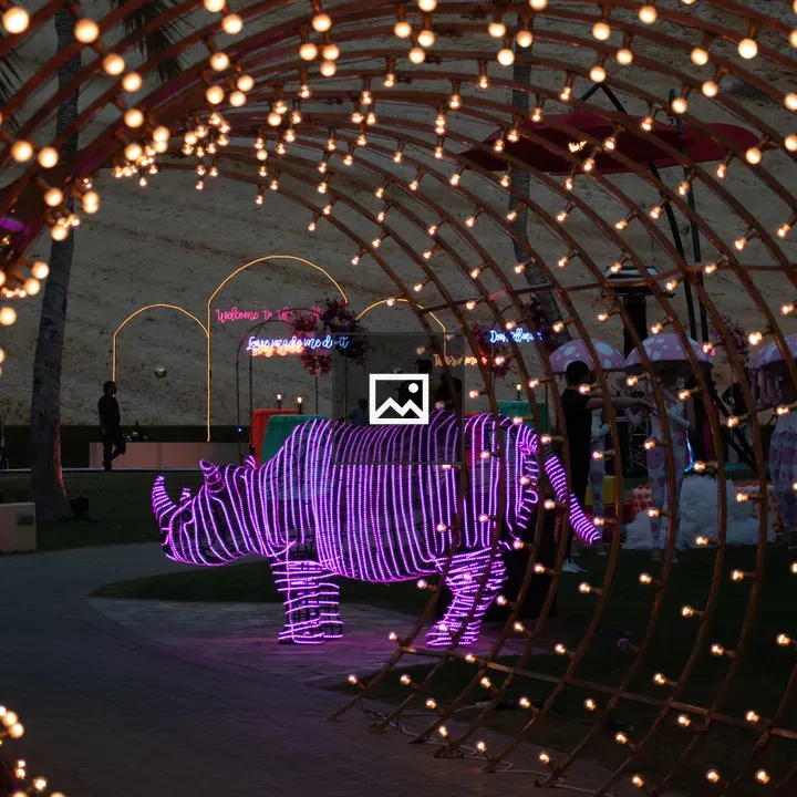 Party Lights at Shangri La Resort