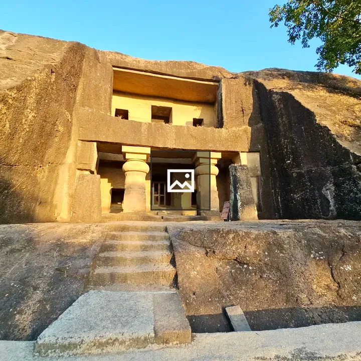 Main Entrance of Kanheri Cave