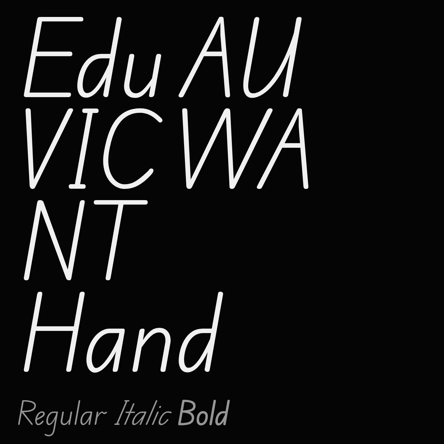 Edu AU VIC WA NT Hand